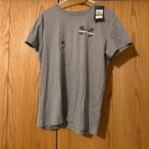 Under Armour Men's Gray Short Sleeve Tee